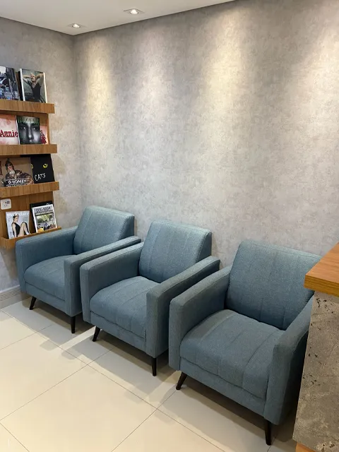Ambiente elegante da Bacic Odontologia