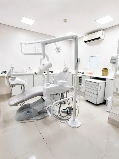 Sala de atendimento da Bacic